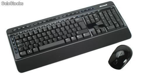 Kit Teclado + Mouse Wireless Microsoft Desktop 800 Sem Fio